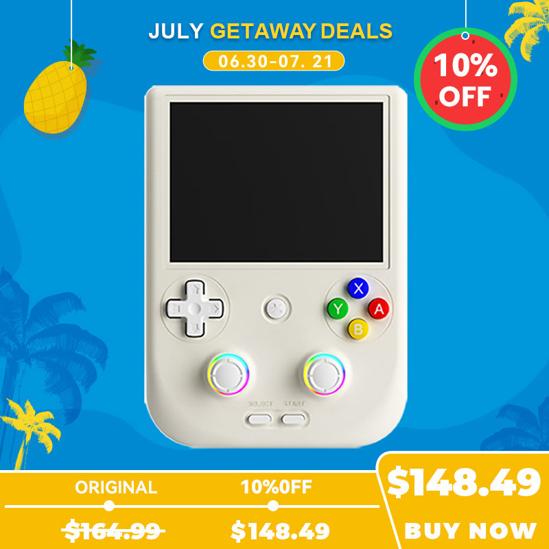ANBERNIC RG 406V Handheld Game Console - 4" IPS, Android 13, 8GB RAM