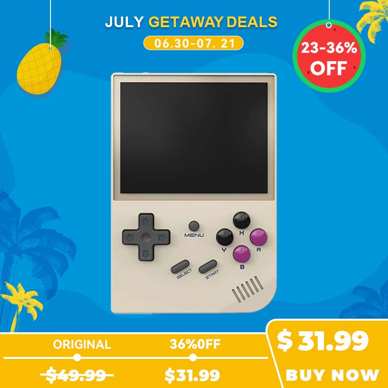 ANBERNIC RG35XX Handheld Game Console - 3.5" IPS, 5000+ Retro Games