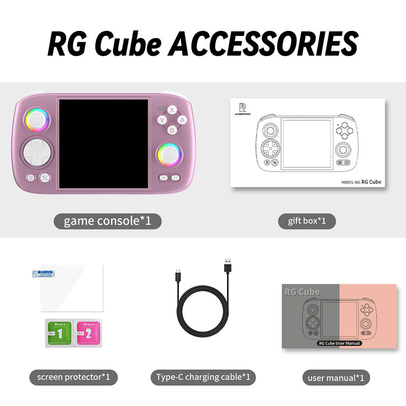 ANBERNIC RG Cube Android Handheld Gaming Console with 3.95" IPS Screen