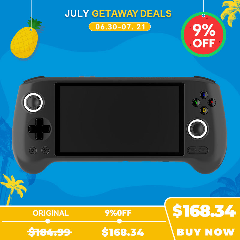 Anbernic RG556 Android Handheld Game Console - 5.48" AMOLED, 8GB RAM, 128GB Storage