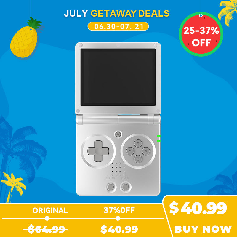 ANBERNIC RG35XXSP Handheld Gaming Console with 3.5" IPS Screen & 30+ Emulators
