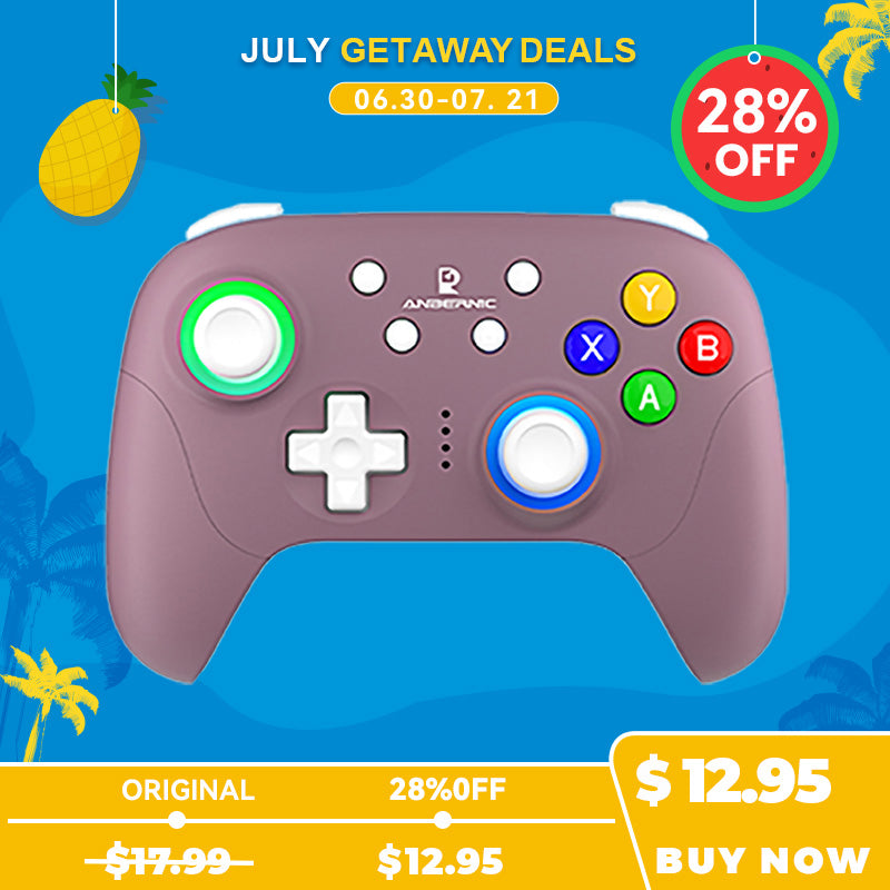 ANBERNIC RG P01 Wireless Gaming Controller - Hall Effect Joystick & Triggers